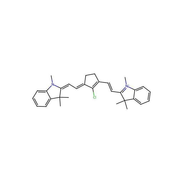 (2E)-2-[(2E)-2-[2-chloro-3-[(E)-2-(1,3,3-trimethylindol-1-ium-2-yl)ethenyl]cyclopent-2-en-1-ylidene]ethylidene]-1,3,3-trimethylindole -  CAS No(193687-61-5) by Aladdin Scientific