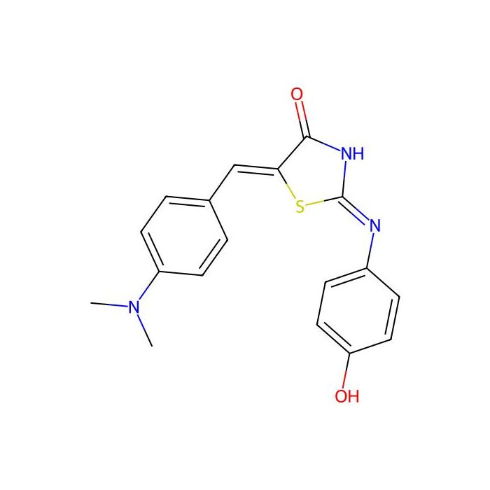 (2E,5Z)-5-(4-(dimethylamino)benzylidene)-2-((4-hydroxyphenyl)imino)thiazolidin-4-one -  CAS No(24045-19-0) by Aladdin Scientific