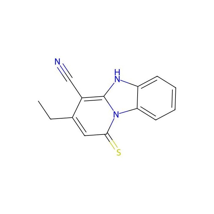 11-Ethyl-13-sulfanyl-1,8-diazatricyclo[7.4.0.0,2,7]trideca-2,4,6,8,10,12-hexaene-10-carbonitrile - ≥95% CAS No(790270-82-5) by Aladdin Scientific