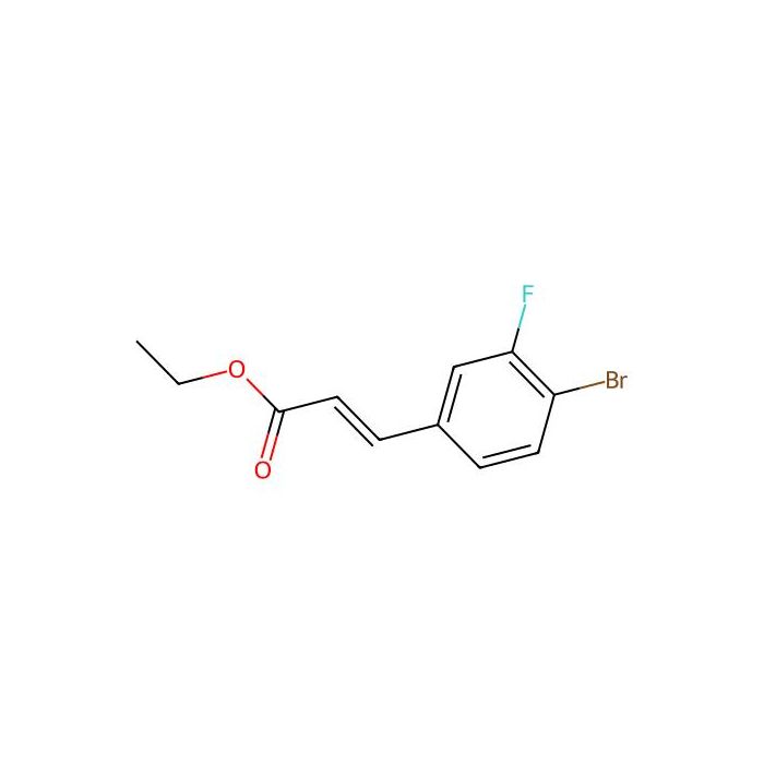 (E)-ethyl 3-(4-bromo-3-fluorophenyl)acrylate - ≥95% CAS No(1173119-94-2) by Aladdin Scientific