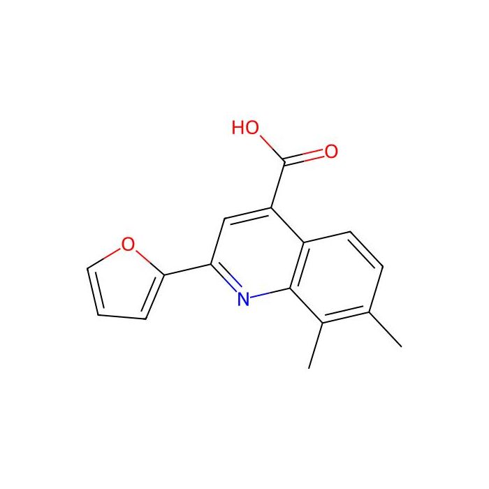 2-(2-Furyl)-7,8-dimethylquinoline-4-carboxylic acid - ≥97% CAS No(588695-31-2) by Aladdin Scientific