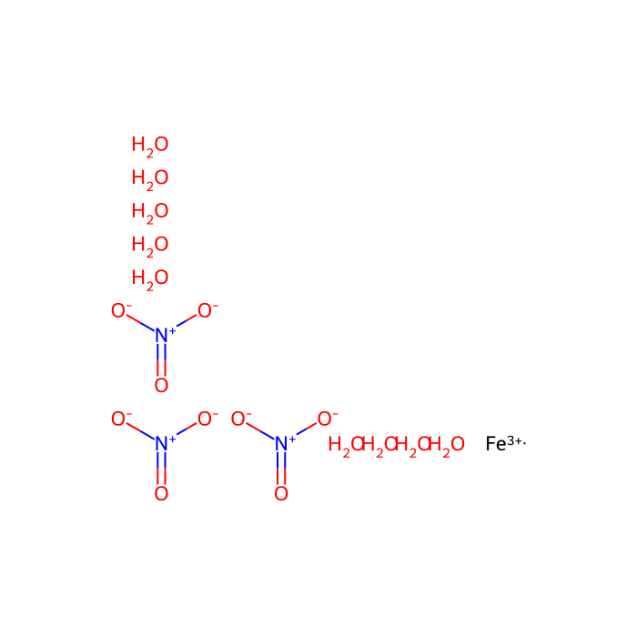 Iron nitrate nonahydrate - ACS, ≥98% CAS No(7782-61-8) by Aladdin Scientific