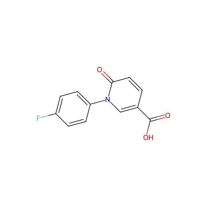 1-(4-Fluorophenyl)-6-oxo-1,6-dihydropyridine-3-carboxylic acid - ≥97% CAS No(1221423-61-5) by Aladdin Scientific