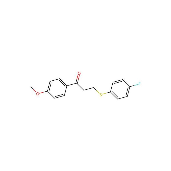 3-((4-Fluorophenyl)thio)-1-(4-methoxyphenyl)-1-propanone -  CAS No(477334-44-4) by Aladdin Scientific