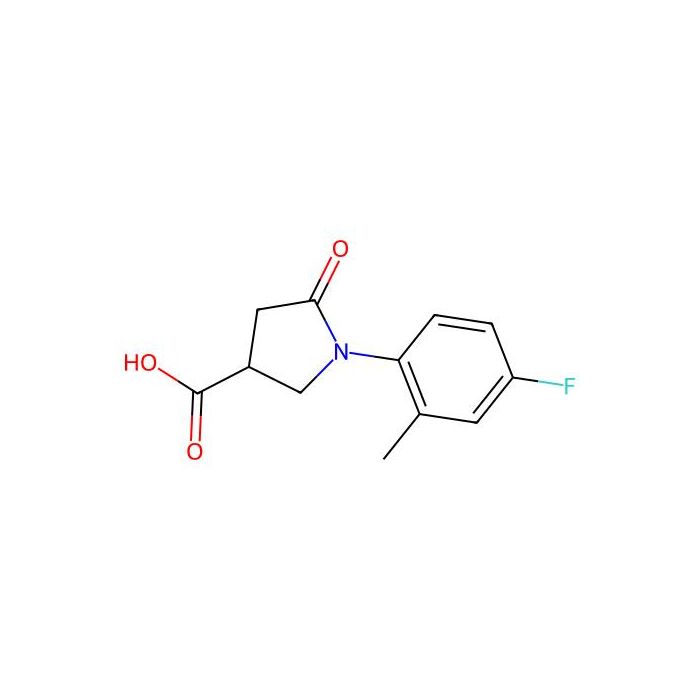 1-(4-Fluoro-2-methylphenyl)-5-oxopyrrolidine-3-carboxylic acid - ≥97% CAS No(953903-28-1) by Aladdin Scientific