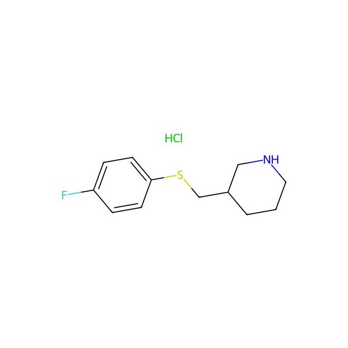 3-(((4-Fluorophenyl)thio)methyl)piperidine hydrochloride - ≥95% CAS No(1289385-78-9) by Aladdin Scientific