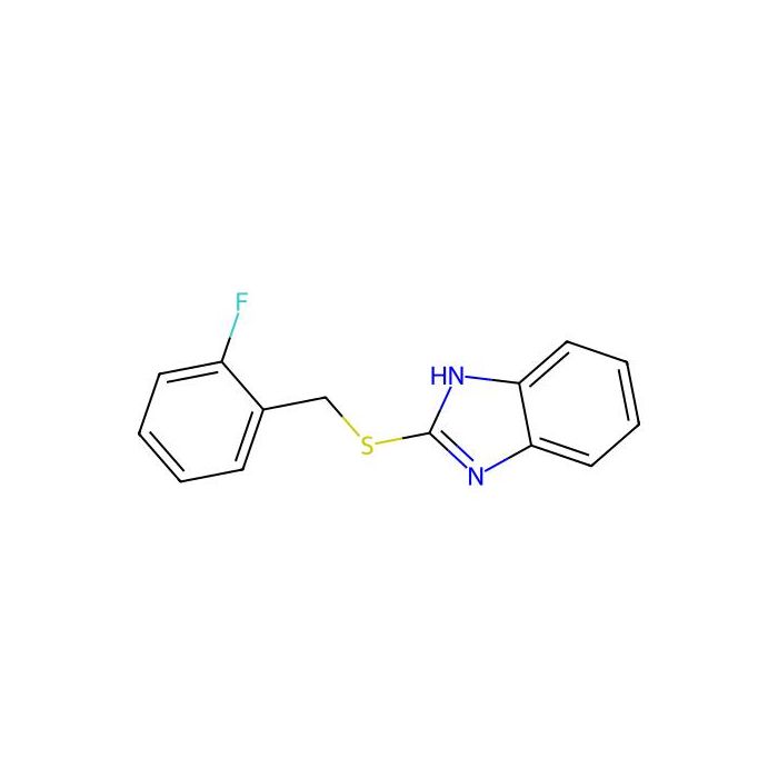 2-{[(2-fluorophenyl)methyl]sulfanyl}-1H-1,3-benzodiazole - ≥98% CAS No(475977-75-4) by Aladdin Scientific