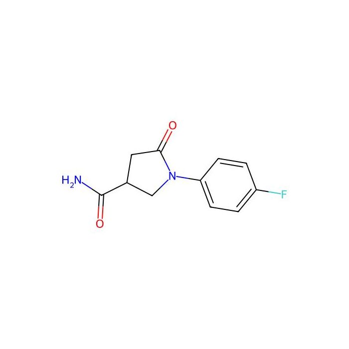 1-(4-Fluorophenyl)-5-oxopyrrolidine-3-carboxamide - ≥95% CAS No(878730-38-2) by Aladdin Scientific