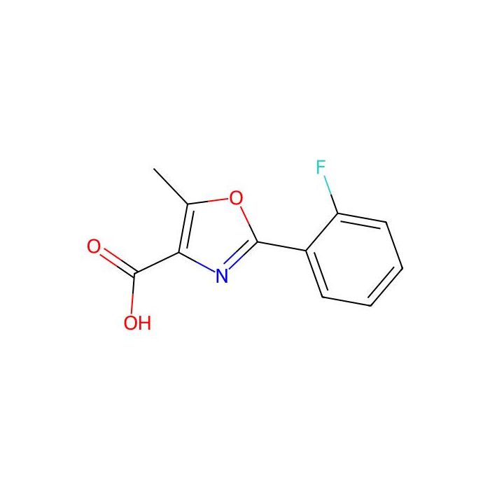 2-(2-Fluorophenyl)-5-methyl-1,3-oxazole-4-carboxylic acid - ≥97% CAS No(61152-01-0) by Aladdin Scientific