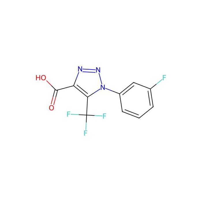 1-(3-fluorophenyl)-5-(trifluoromethyl)-1H-1,2,3-triazole-4-carboxylic acid - ≥97% CAS No(1235441-20-9) by Aladdin Scientific