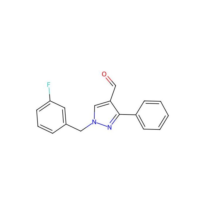 1-(3-fluorobenzyl)-3-phenyl-1H-pyrazole-4-carbaldehyde -  CAS No(1006472-04-3) by Aladdin Scientific