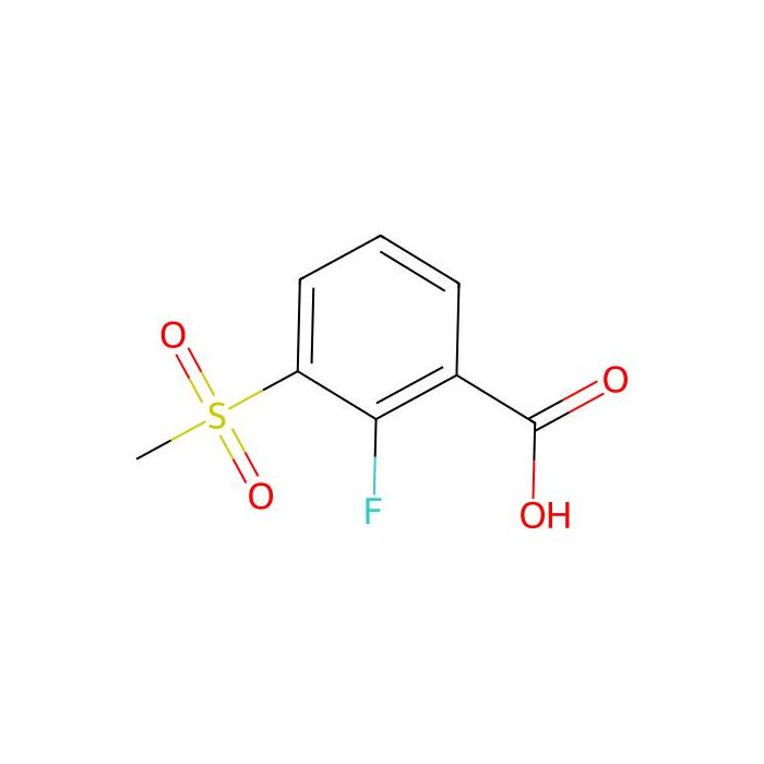 2-Fluoro-3-methanesulfonylbenzoic acid - ≥97% CAS No(1186663-47-7) by Aladdin Scientific