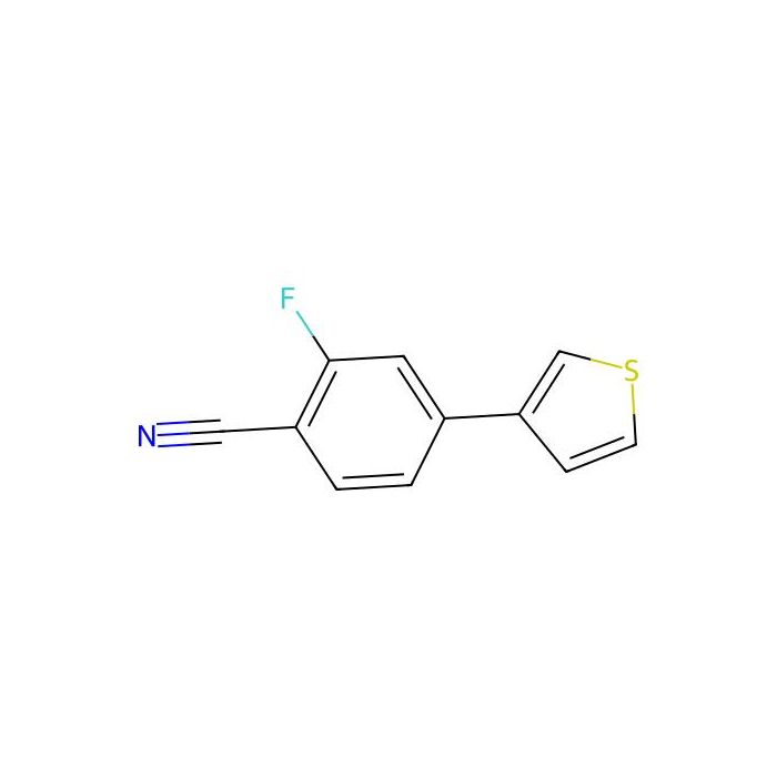 2-Fluoro-4-(3-thienyl)benzenecarbonitrile -  CAS No(886361-69-9) by Aladdin Scientific