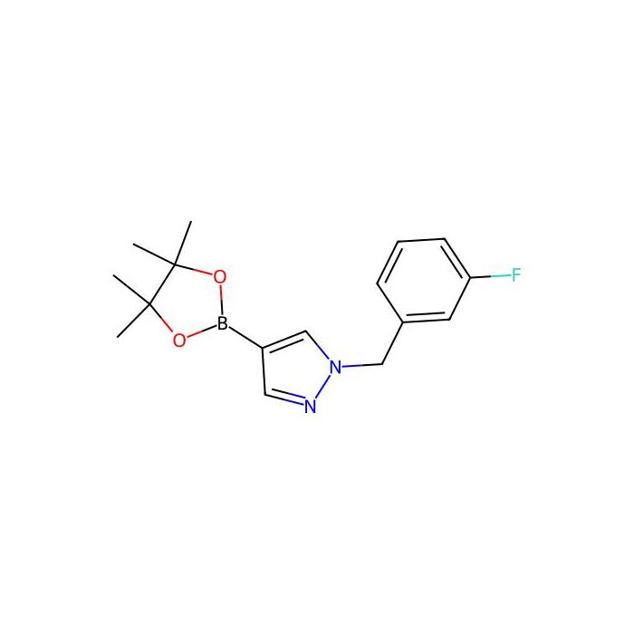 1-(3-fluorobenzyl)-4-(4,4,5,5-tetramethyl-1,3,2-dioxaborolan-2-yl)-1H-pyrazole - ≥98% CAS No(864771-96-0) by Aladdin Scientific