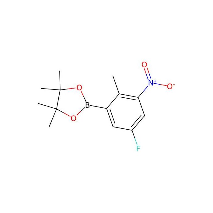 2-(5-Fluoro-2-methyl-3-nitrophenyl)-4,4,5,5-tetramethyl-1,3,2-dioxaborolane - ≥95% CAS No(1418128-32-1) by Aladdin Scientific