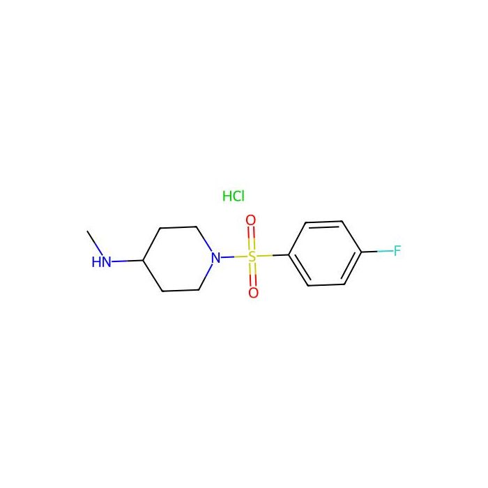 1-((4-Fluorophenyl)sulfonyl)-N-methylpiperidin-4-amine hydrochloride - ≥95% CAS No(1353958-87-8) by Aladdin Scientific