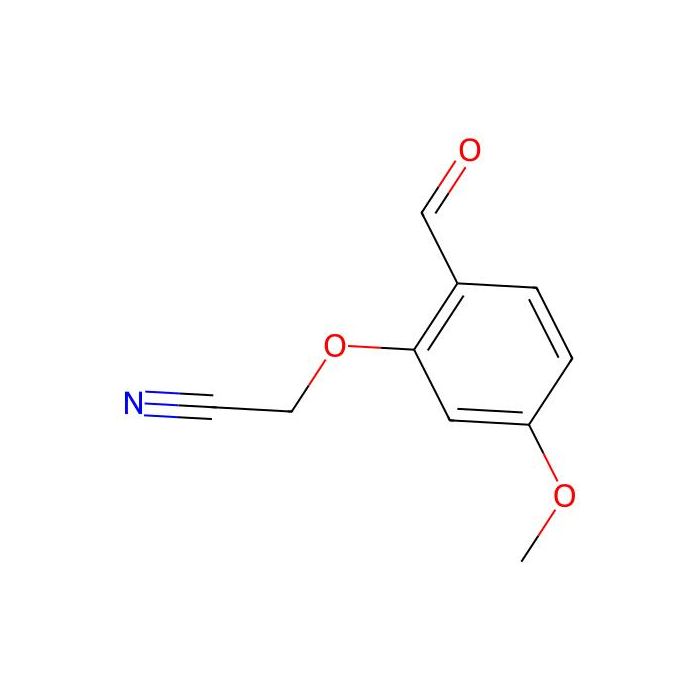 2-(2-Formyl-5-methoxyphenoxy)acetonitrile - ≥98% CAS No(108656-11-7) by Aladdin Scientific