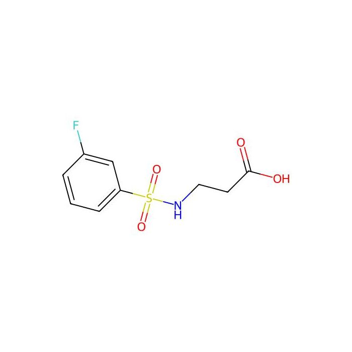 3-((3-Fluorophenyl)sulfonamido)propanoic acid - ≥95% CAS No(690646-10-7) by Aladdin Scientific