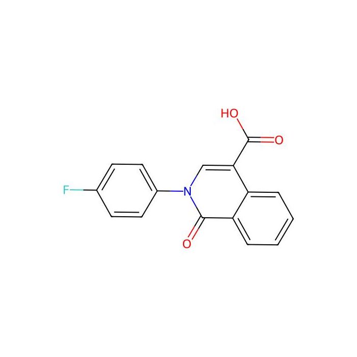 2-(4-Fluorophenyl)-1-oxo-1,2-dihydroisoquinoline-4-carboxylic acid - ≥97% CAS No(339106-83-1) by Aladdin Scientific