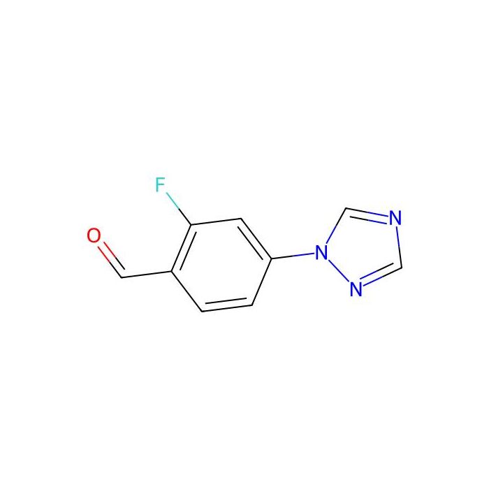 2-Fluoro-4-(1H-1,2,4-triazol-1-YL)benzaldehyde - ≥95% CAS No(1216592-60-7) by Aladdin Scientific