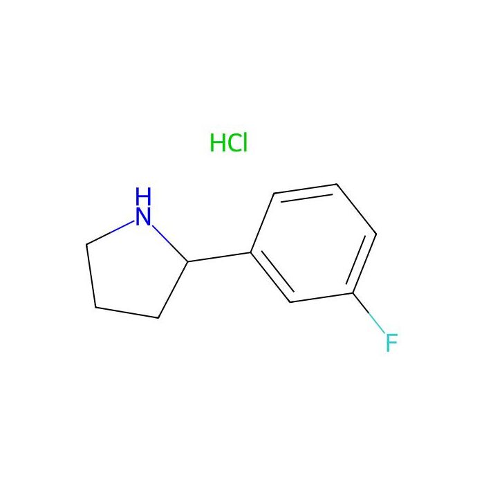 2-(3-Fluorophenyl)pyrrolidine hydrochloride - ≥95% CAS No(1193390-31-6) by Aladdin Scientific