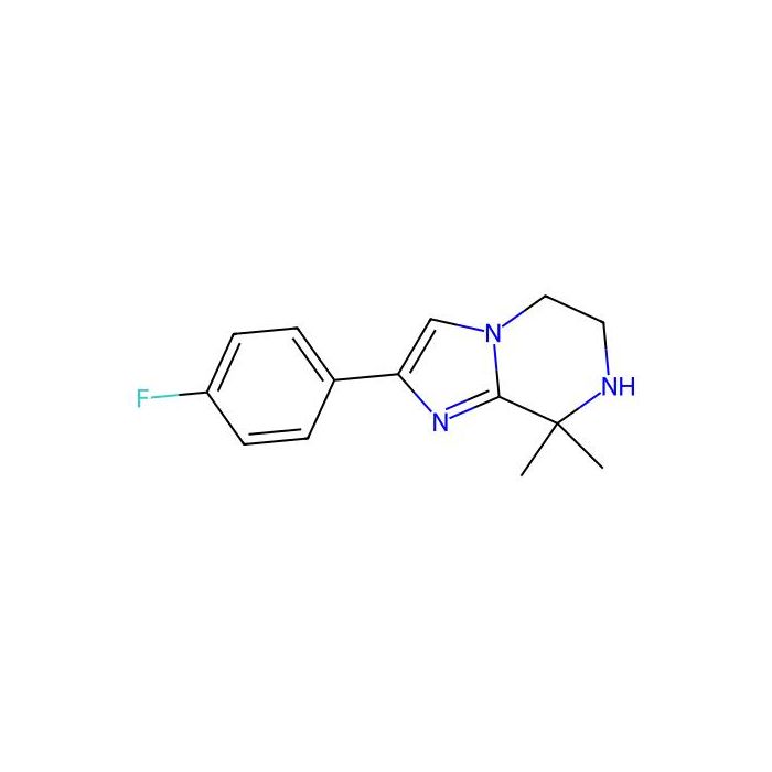 2-(4-Fluorophenyl)-8,8-dimethyl-5,6,7,8-tetrahydroimidazo[1,2-A]pyrazine - ≥98% CAS No(1310455-86-7) by Aladdin Scientific