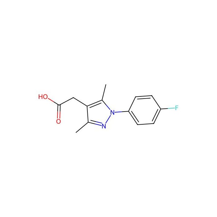 2-(1-(4-fluorophenyl)-3,5-dimethyl-1H-pyrazol-4-yl)acetic acid - ≥97% CAS No(926249-83-4) by Aladdin Scientific