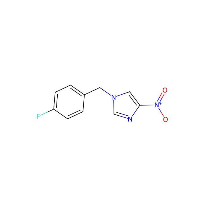 1-((4-fluorophenyl)methyl)-4-nitro-1H-imidazole - ≥95% CAS No(68019-63-6) by Aladdin Scientific