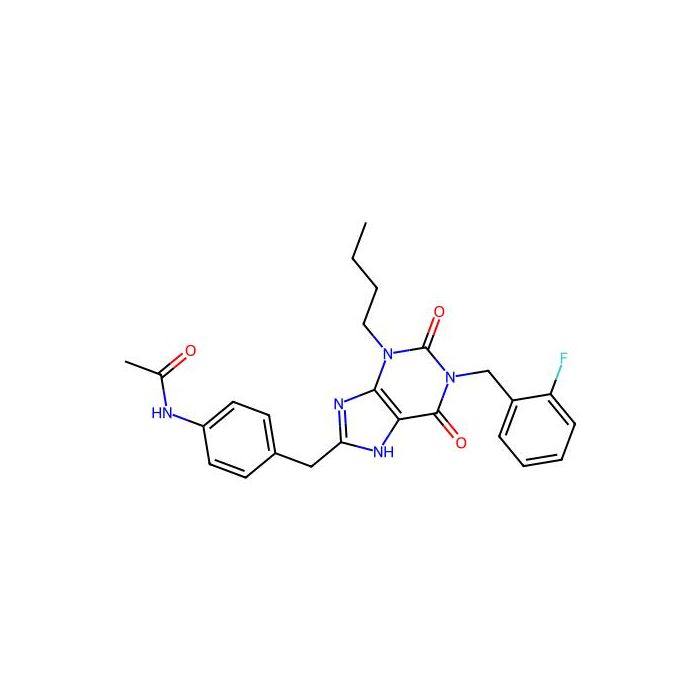 1-(2-Fluorobenzyl)-3-Butyl-8-(N-Acetyl-4-Aminobenzyl)-Xanthine - ≥98% CAS No(628279-07-2) by Aladdin Scientific