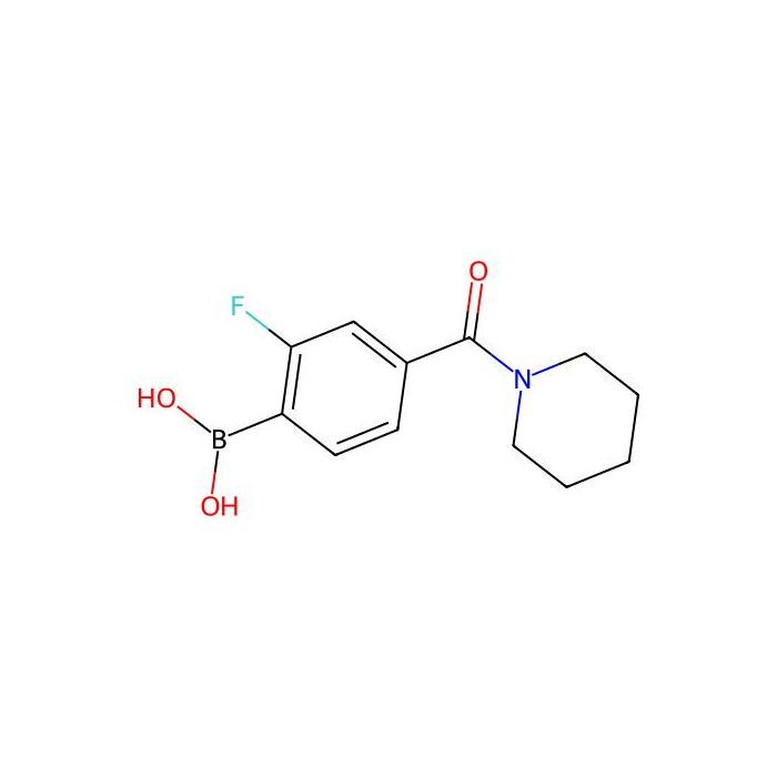 2-Fluoro-4-(piperidine-1-carbonyl)phenylboronic acid - ≥95% CAS No(874289-26-6) by Aladdin Scientific