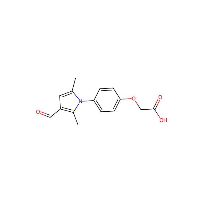 2-[4-(3-formyl-2,5-dimethyl-1H-pyrrol-1-yl)phenoxy]acetic acid - ≥95% CAS No(662154-28-1) by Aladdin Scientific