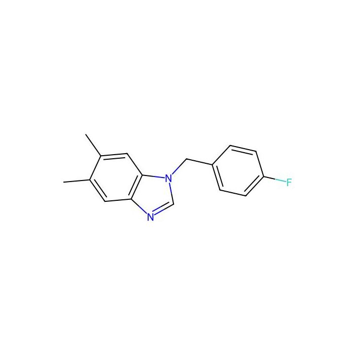 1-((4-fluorophenyl)methyl)-5,6-dimethyl-1H-1,3-benzodiazole - ≥95% CAS No(637325-08-7) by Aladdin Scientific