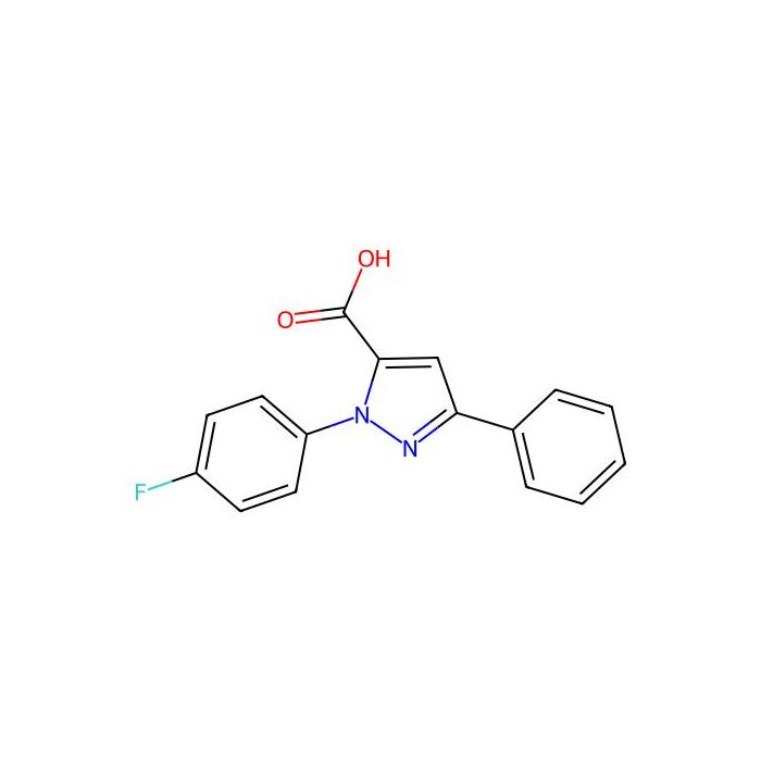 1-(4-Fluorophenyl)-3-phenyl-1H-pyrazole-5-carboxylic acid - ≥95% CAS No(618101-93-2) by Aladdin Scientific