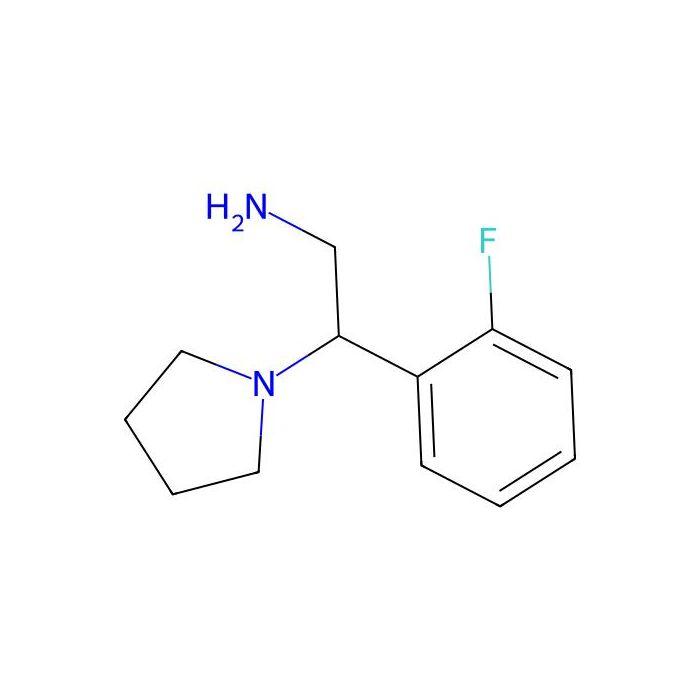 2-(2-Fluorophenyl)-2-pyrrolidin-1-ylethanamine - ≥95% CAS No(876716-16-4) by Aladdin Scientific