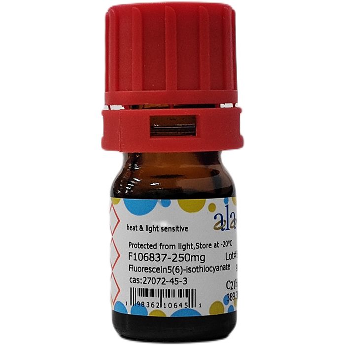 Fluorescein5(6)-isothiocyanate（FITC） - ≥95%, mixture of 5- and 6- isomers CAS No(27072-45-3) by Aladdin Scientific