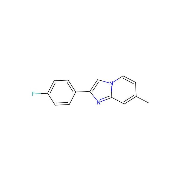 2-(4-Fluorophenyl)-7-methylimidazo[1,2-a]pyridine - ≥98% CAS No(378766-08-6) by Aladdin Scientific