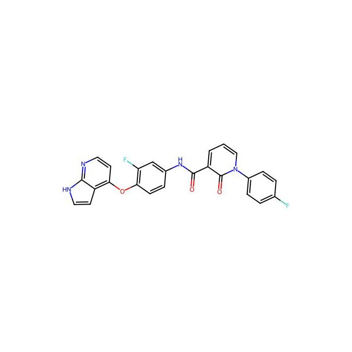 1-(4-fluorophenyl)-N-[3-fluoro-4-(1H-pyrrolo[2,3-b]pyridin-4-yloxy)phenyl]-2-oxo-1,2-dihydropyridine-3-carboxamide - ≥99% CAS No(888719-03-7) by Aladdin Scientific