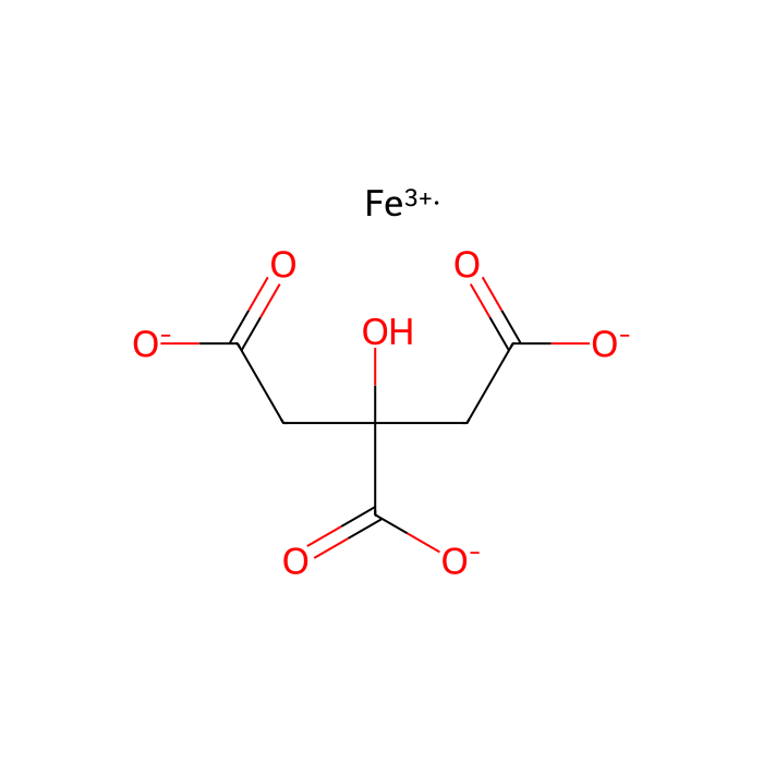Ferric citrate pentahydrate - AR CAS No(6043-74-9) by Aladdin Scientific