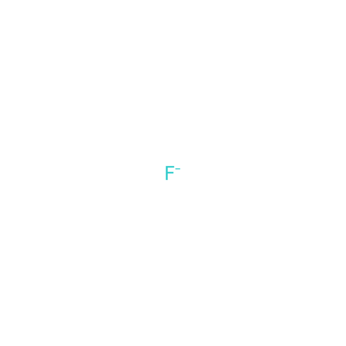 Fluoride standard - 1000μg/ml in Water (20℃) CAS No(16984-48-8) by Aladdin Scientific
