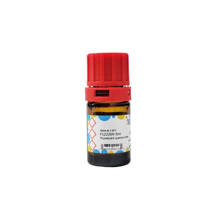 Fluorescent quantum dots - Amino functionalized,Emission wavelength:605 nm,0.05 umol/L  by Aladdin Scientific
