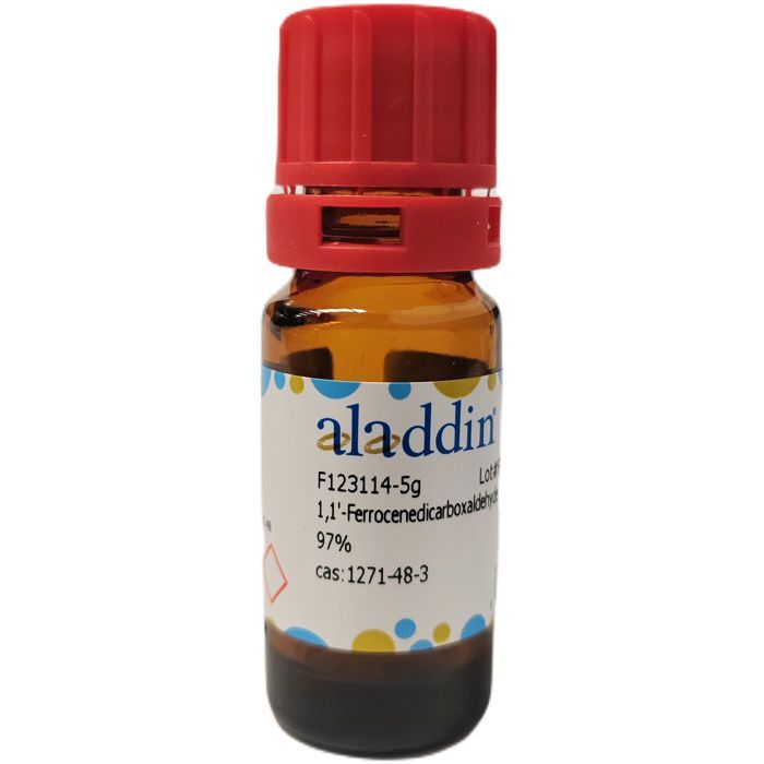 1,1'-Ferrocenedicarboxaldehyde - ≥97% CAS No(1271-48-3) by Aladdin Scientific