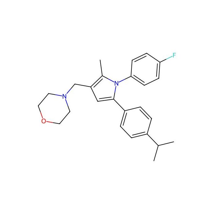 4-[[1-(4-Fluorophenyl)-5-(4-isopropylphenyl)-2-methyl-pyrrol-3-yl]methyl]morpholine - ≥99% CAS No(1493762-74-5) by Aladdin Scientific