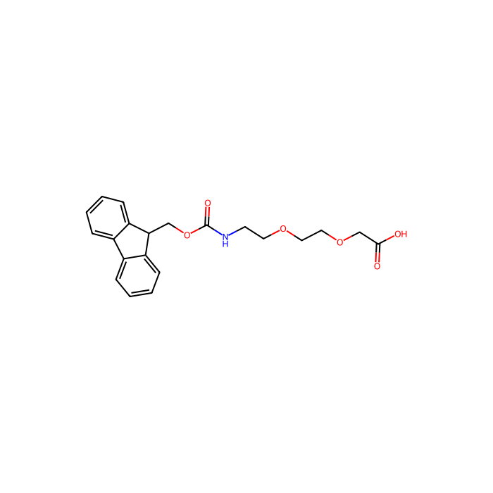 [2-[2-(Fmoc-amino)ethoxy]ethoxy]acetic acid - ≥97% CAS No(166108-71-0) by Aladdin Scientific