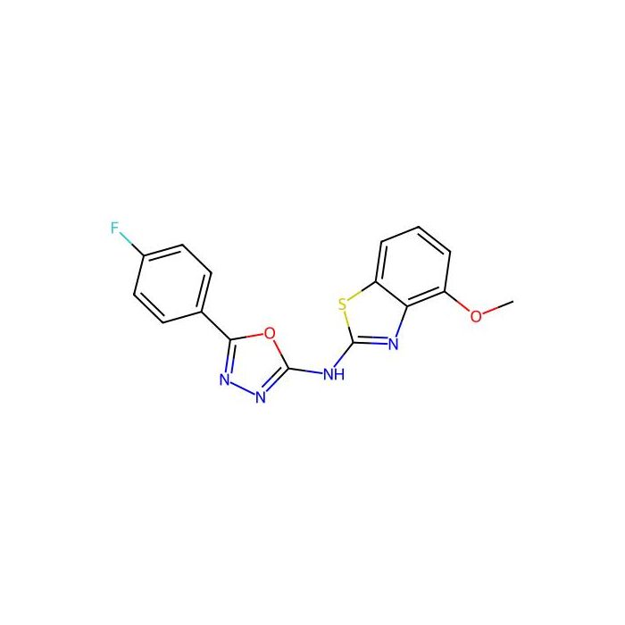 5-(4-fluorophenyl)-N-(4-methoxy-1,3-benzothiazol-2-yl)-1,3,4-oxadiazol-2-amine - ≥99% CAS No(862974-22-9) by Aladdin Scientific