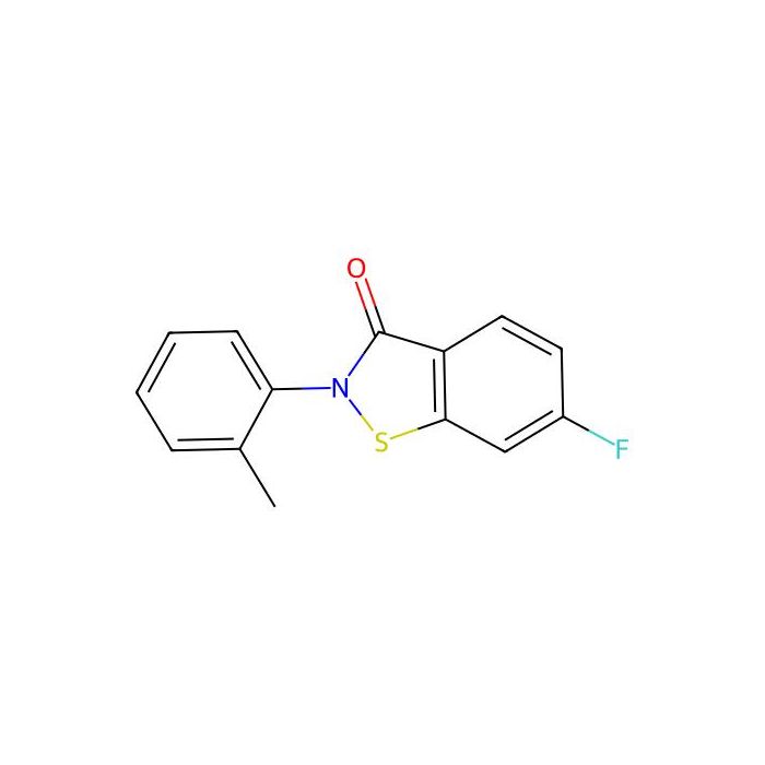 6-Fluoro-2-(2-methylphenyl)-1,2-benzothiazol-3-one - ≥99% CAS No(727664-79-1) by Aladdin Scientific