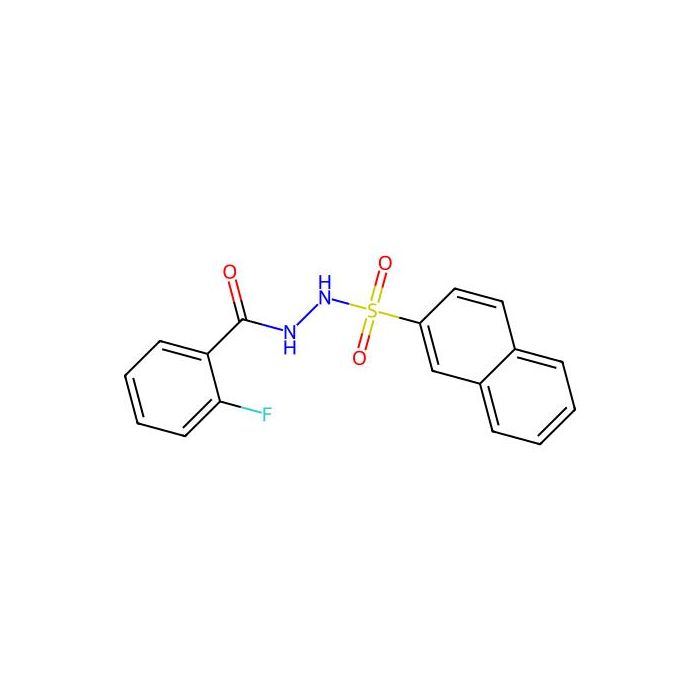 2-fluoro-N'-naphthalen-2-ylsulfonylbenzohydrazide - ≥98% CAS No(423731-64-0) by Aladdin Scientific