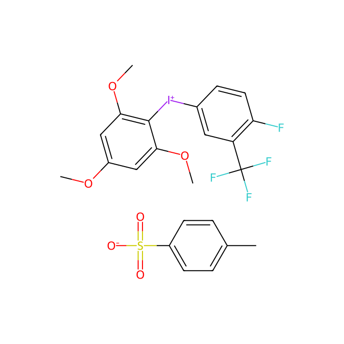 [4-Fluoro-3-(trifluoromethyl)phenyl](2,4,6-trimethoxyphenyl)iodonium p-Toluenesulfonate - ≥97%(HPLC) CAS No(1868173-29-8) by Aladdin Scientific