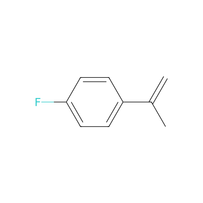 4-Fluoro-α-methylstyrene (stabilized with TBC) - ≥98%(GC) CAS No(350-40-3) by Aladdin Scientific