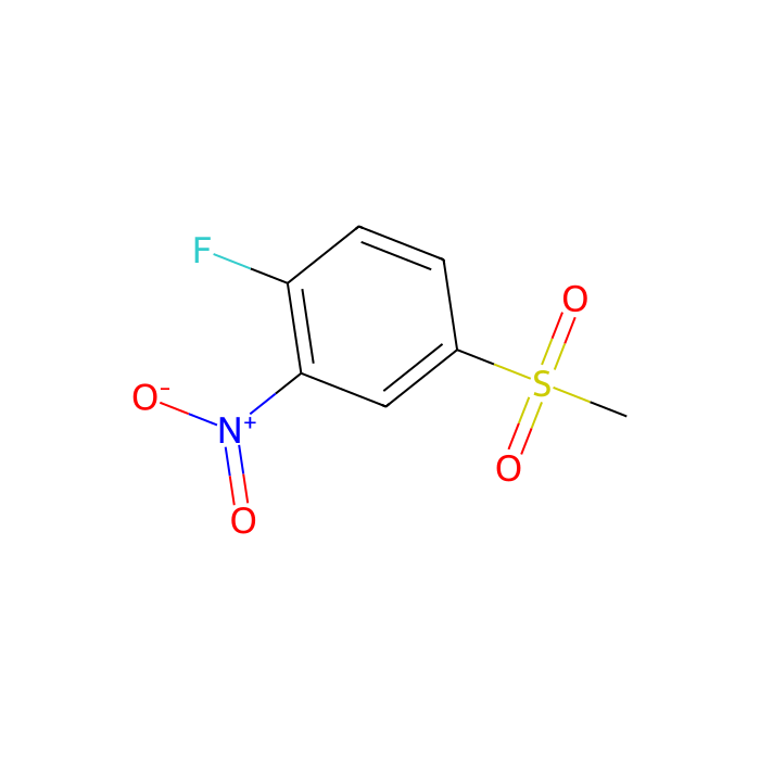 4-Fluoro-3-nitrofenil metil sulfona - ≥98% CAS No(453-72-5) by Aladdin Scientific