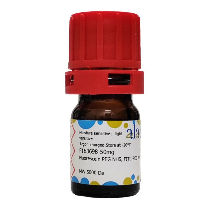 Fluorescein PEG NHS, FITC-PEG-NHS - MW 5000 Da  by Aladdin Scientific